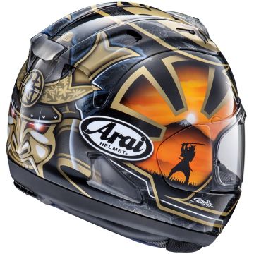 RX-7V Pedrosa Spirit Gold Vollvisierhelm-AR135-956-01