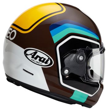 CONCEPT-X Number Brown Vollvisierhelm-AR182-0139-03