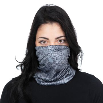 Halswärmer mit Maske Basset Air-TUB605-95